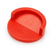 Incisal Plate 15 degrees Red